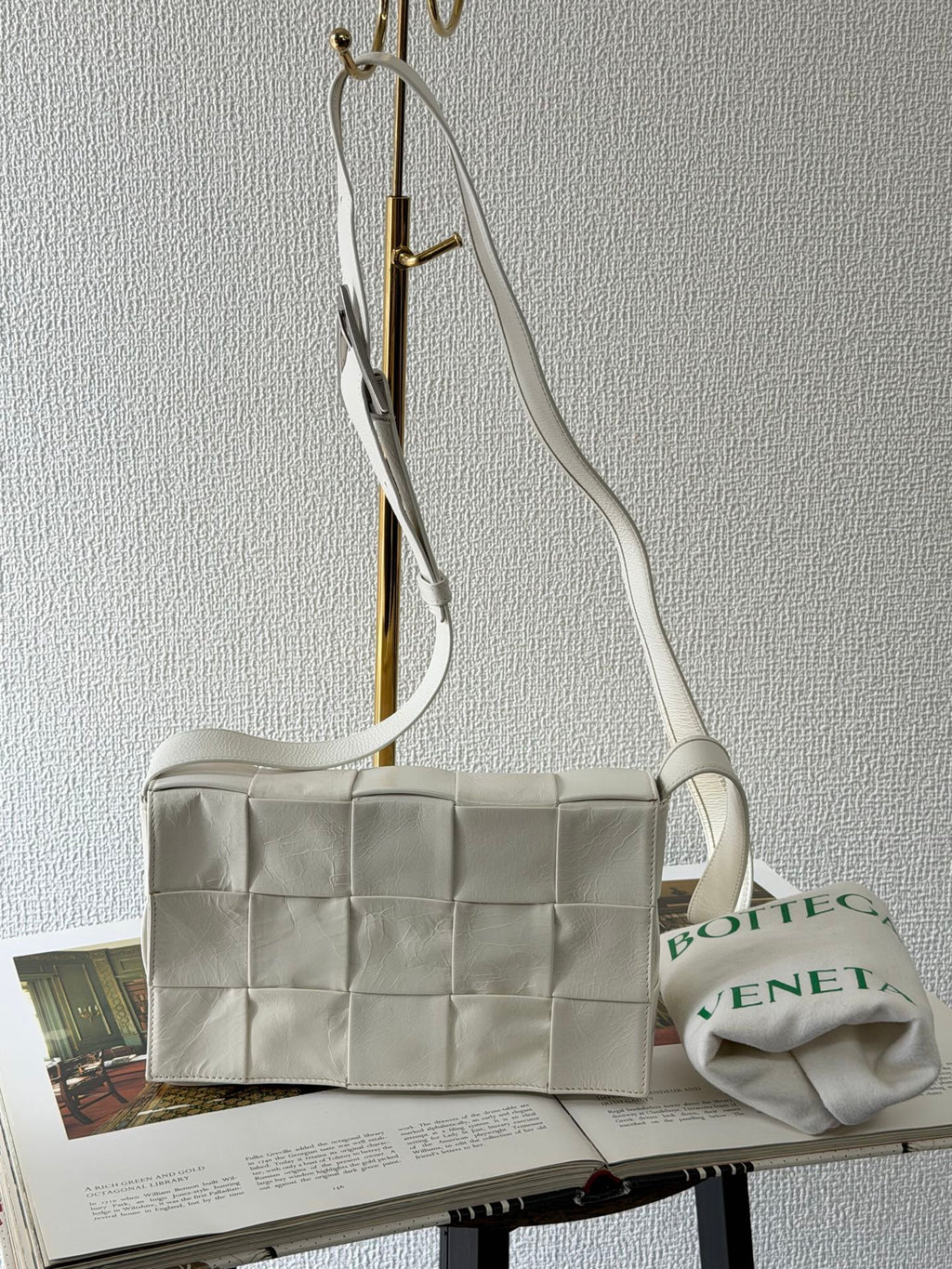 Bottega Veneta Cassette Pristine white Bag