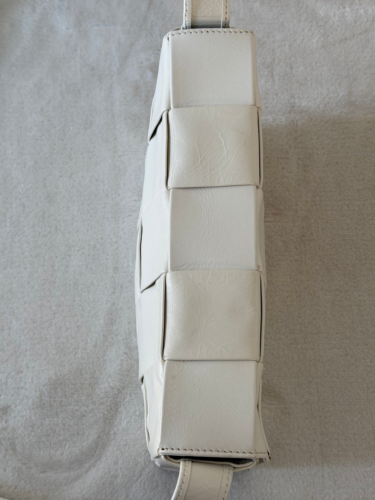 Bottega Veneta Cassette Pristine white Bag