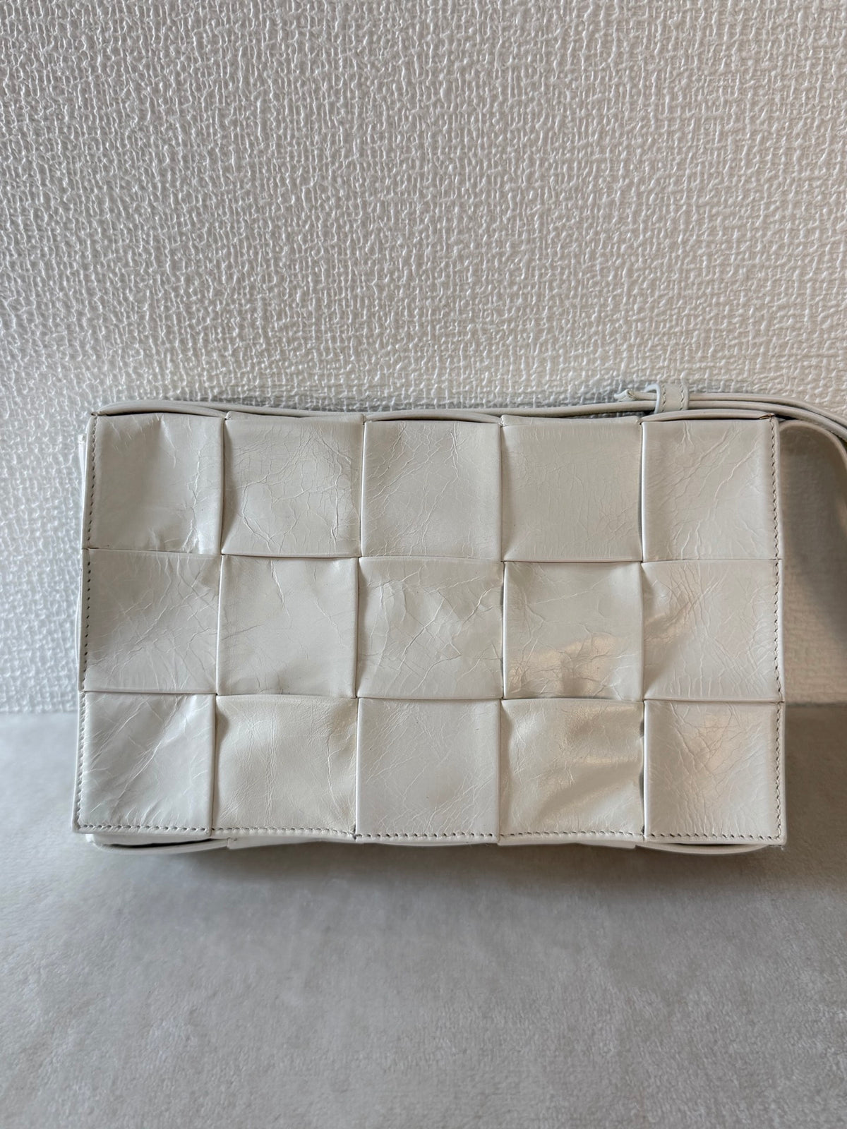 Bottega Veneta Cassette Pristine white Bag