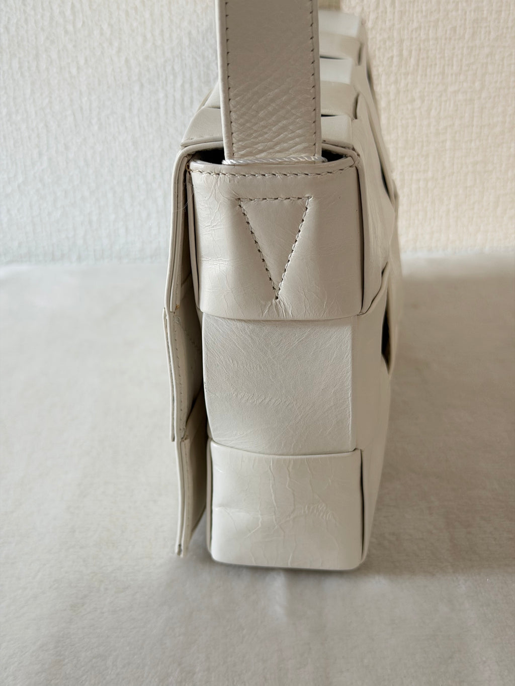Bottega Veneta Cassette Pristine white Bag