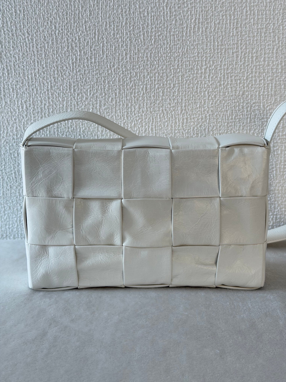 Bottega Veneta Cassette Pristine white Bag