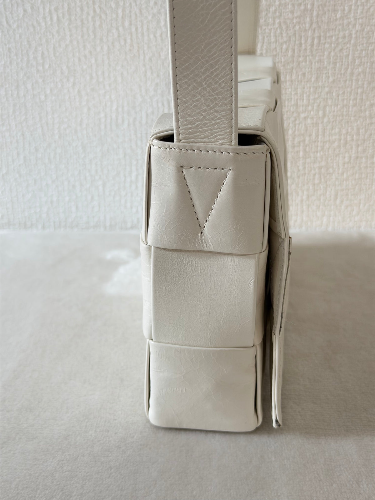 Bottega Veneta Cassette Pristine white Bag