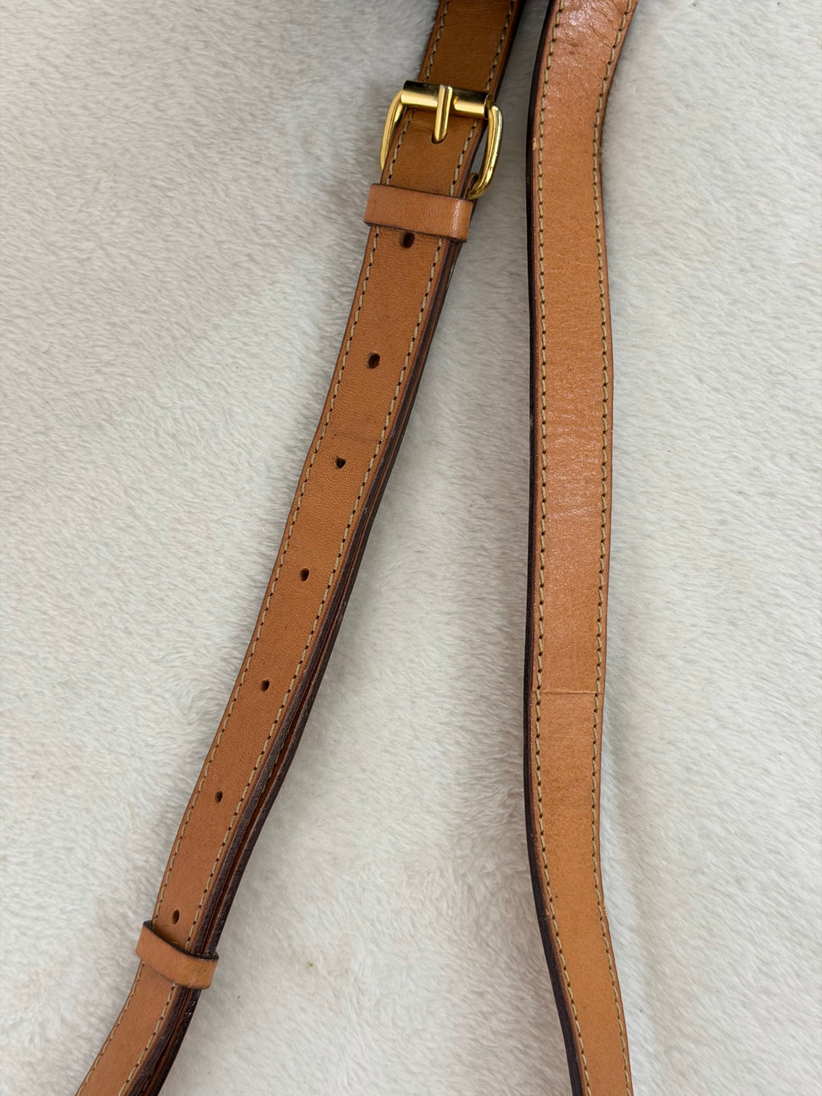CELINE Macadam Triomphe Pattern Coated Canvas Flap Shoulder Bag Brown