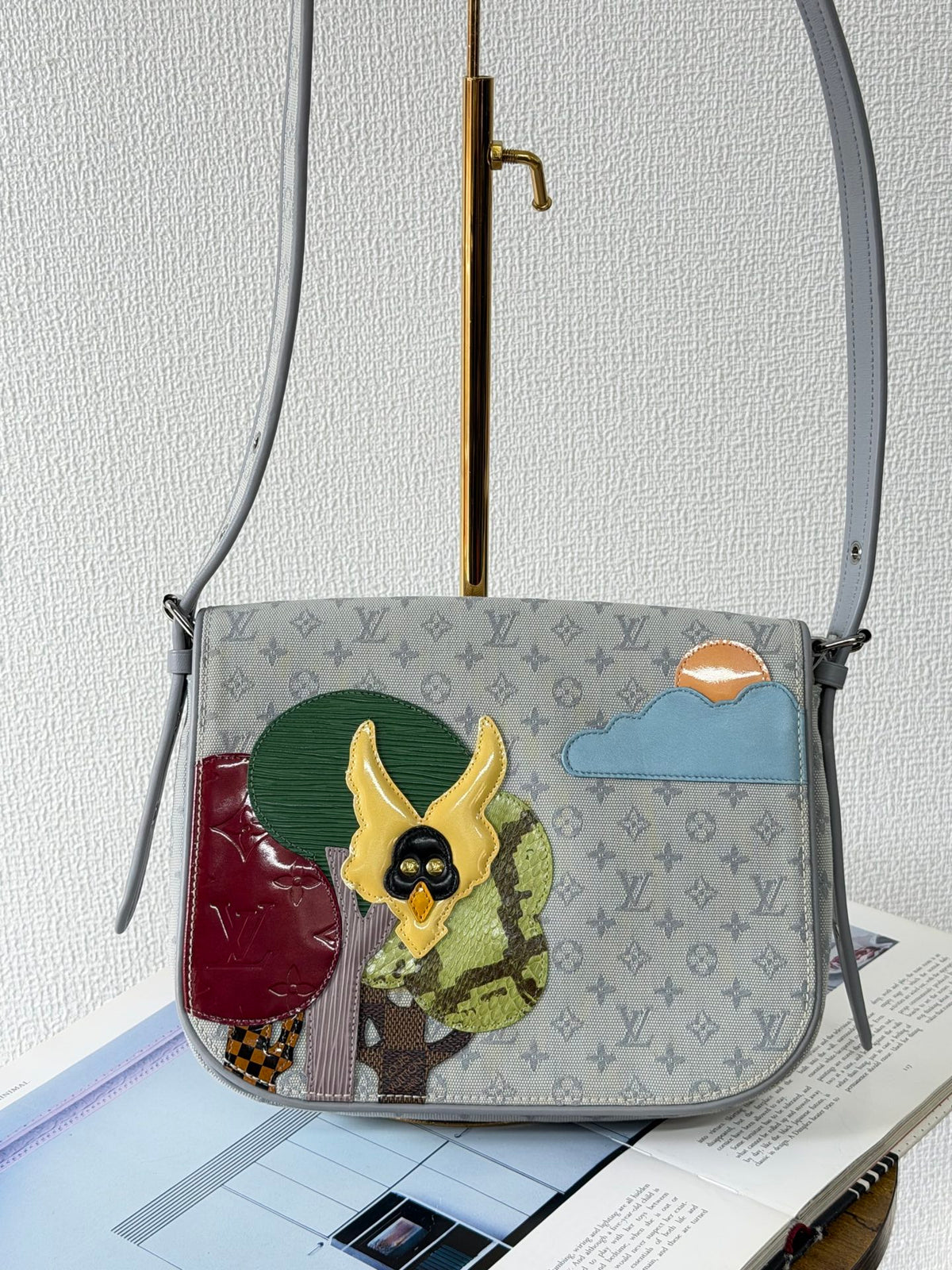 Louis Vuitton Limited Edition Conte de Fees Musette Monogram Mini Patchwork Shoulder Bag