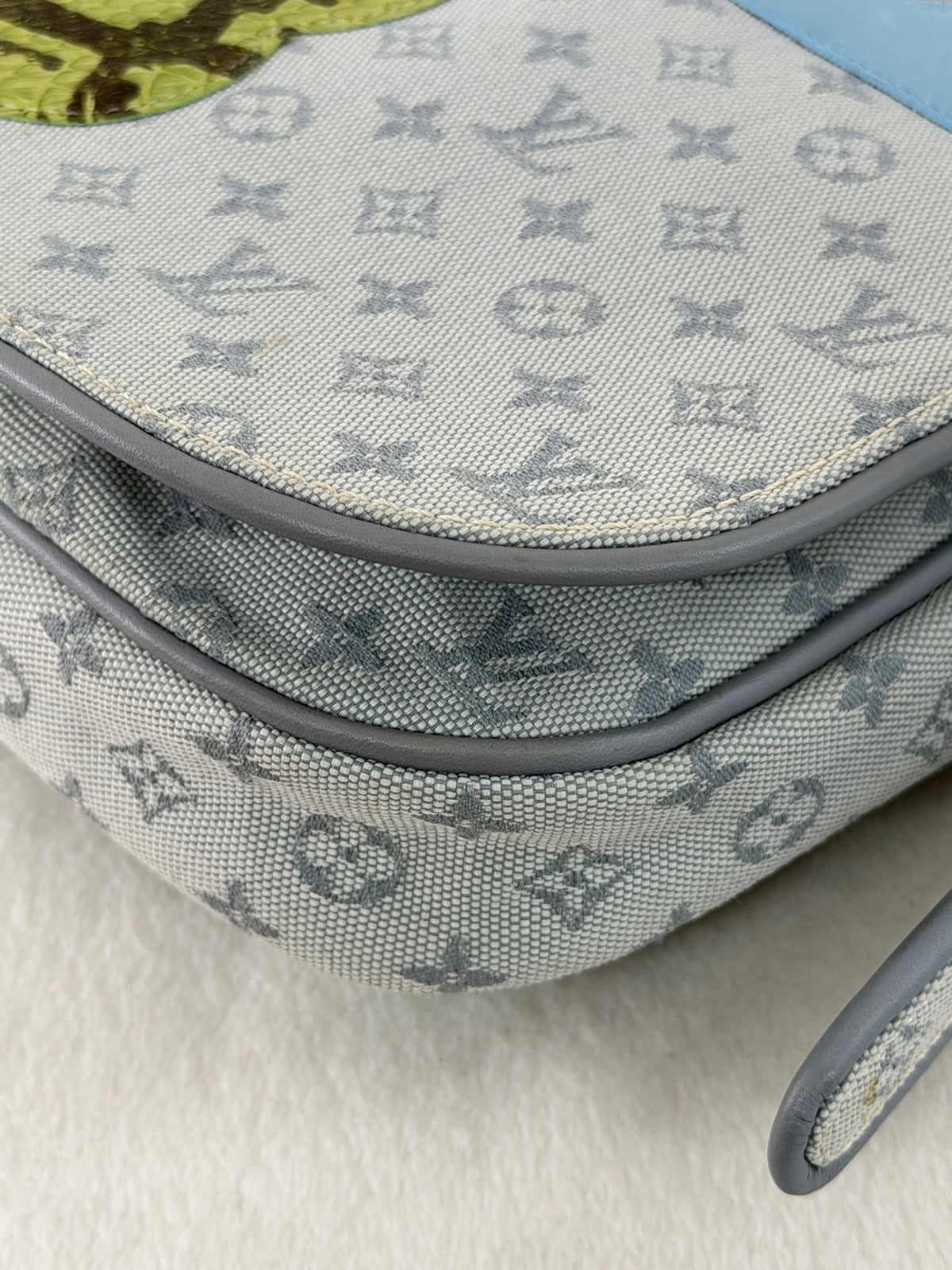 Louis Vuitton Limited Edition Conte de Fees Musette Monogram Mini Patchwork Shoulder Bag
