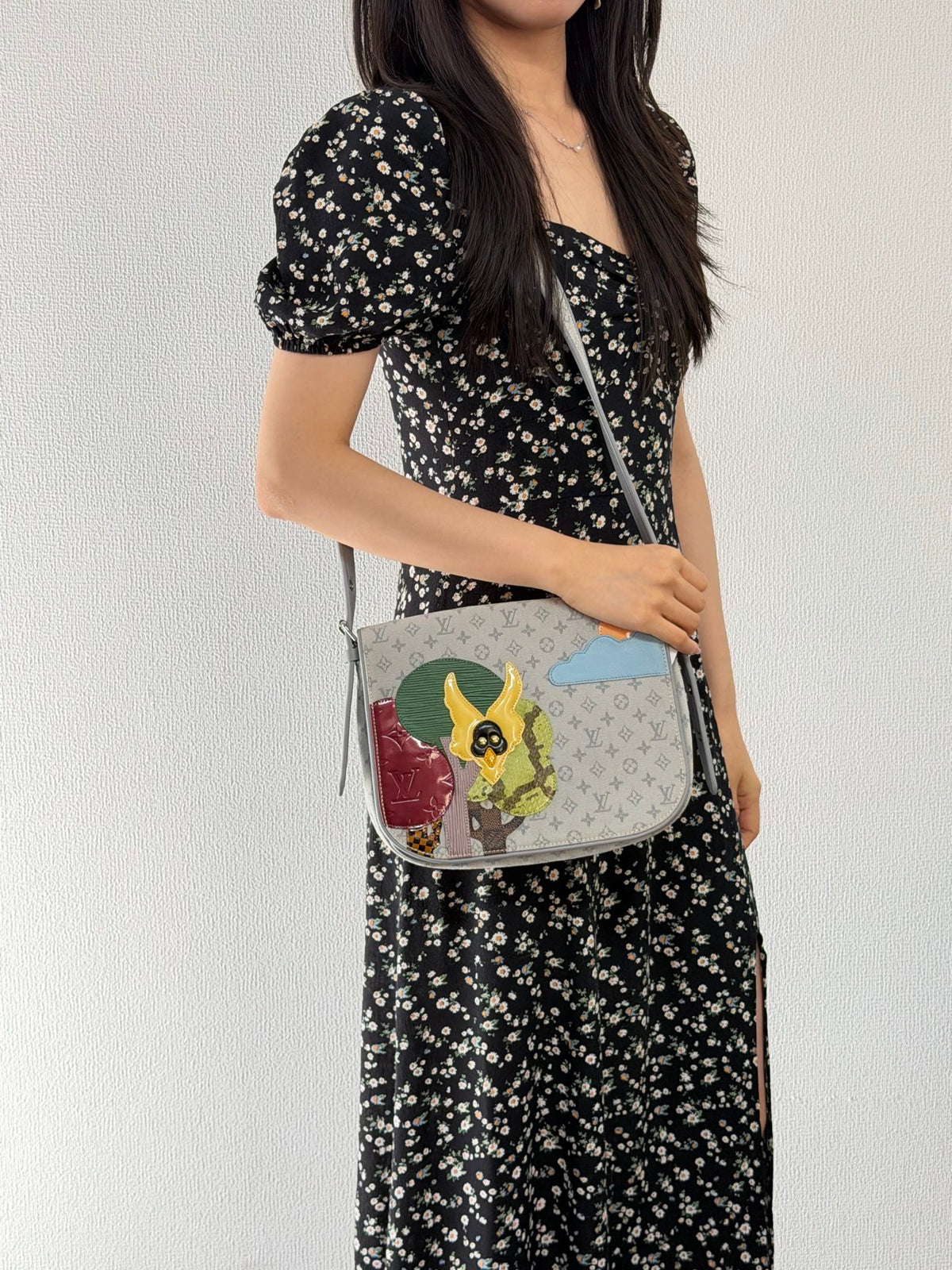 Louis Vuitton Limited Edition Conte de Fees Musette Monogram Mini Patchwork Shoulder Bag