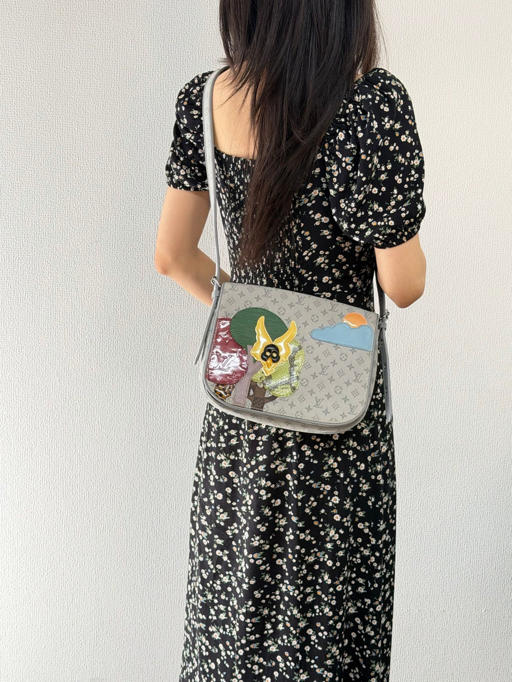 Louis Vuitton Limited Edition Conte de Fees Musette Monogram Mini Patchwork Shoulder Bag