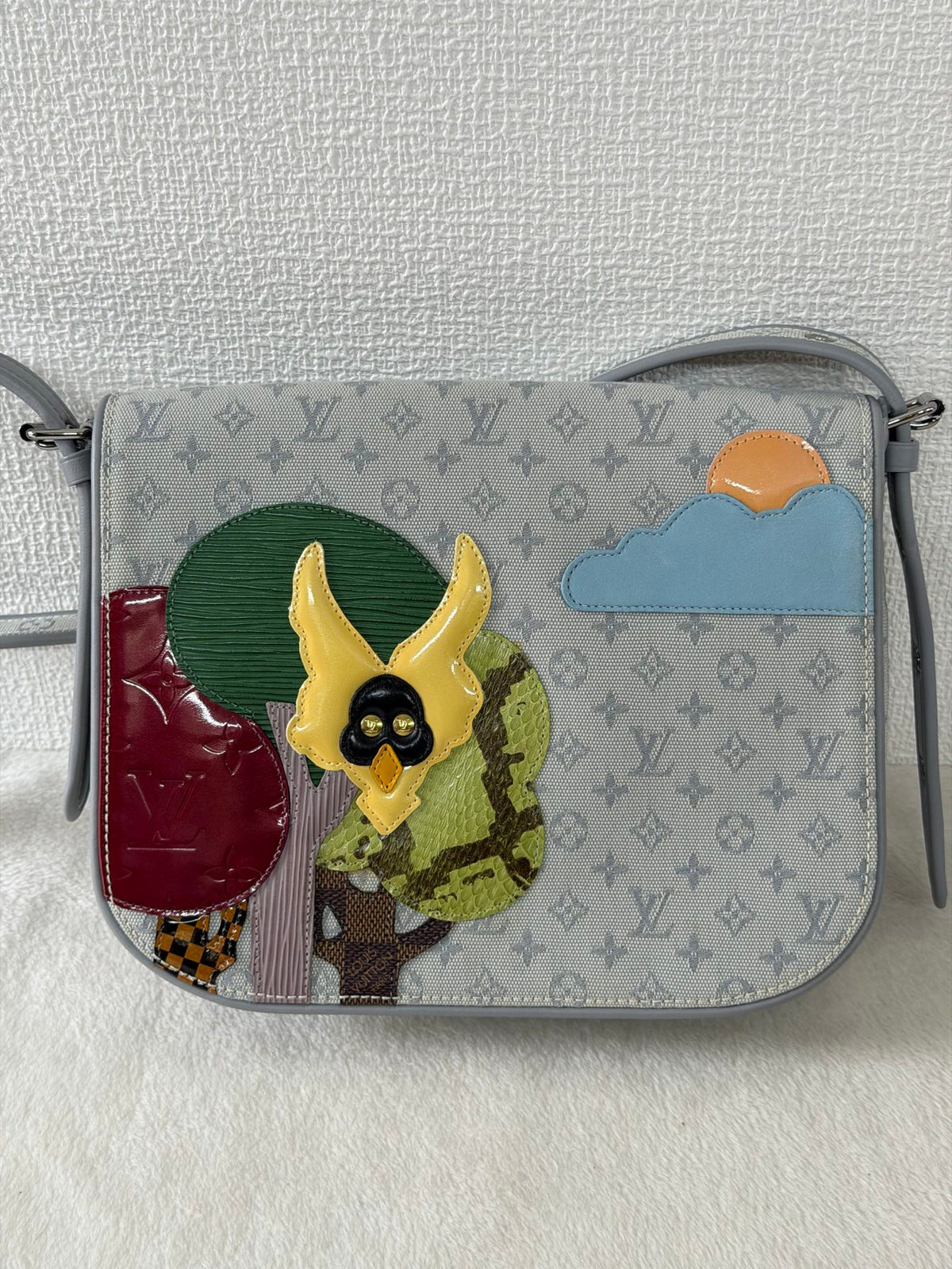 Louis Vuitton Limited Edition Conte de Fees Musette Monogram Mini Patchwork Shoulder Bag
