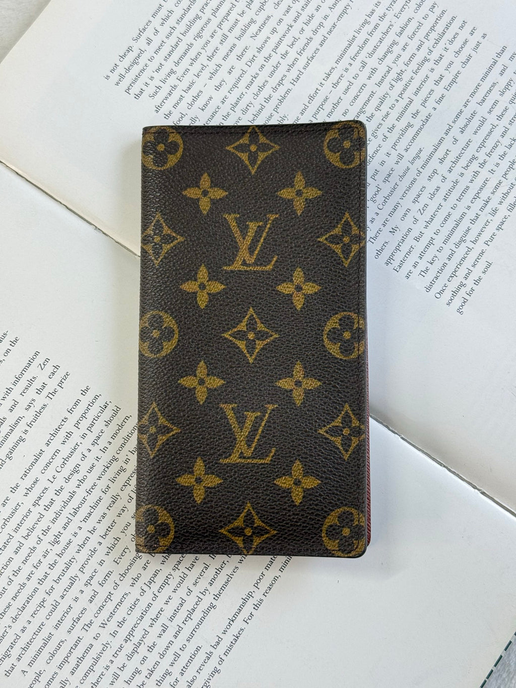 LOUIS VUITTON Monogram Long Bi-Fold Wallet Slender Card Holder