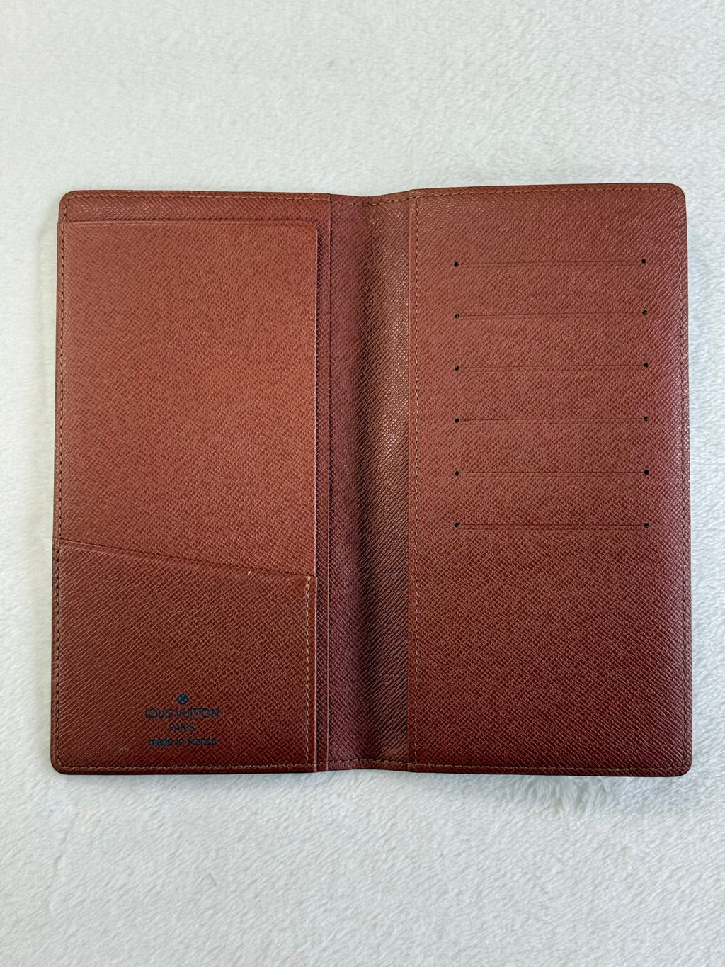 LOUIS VUITTON Monogram Long Bi-Fold Wallet Slender Card Holder