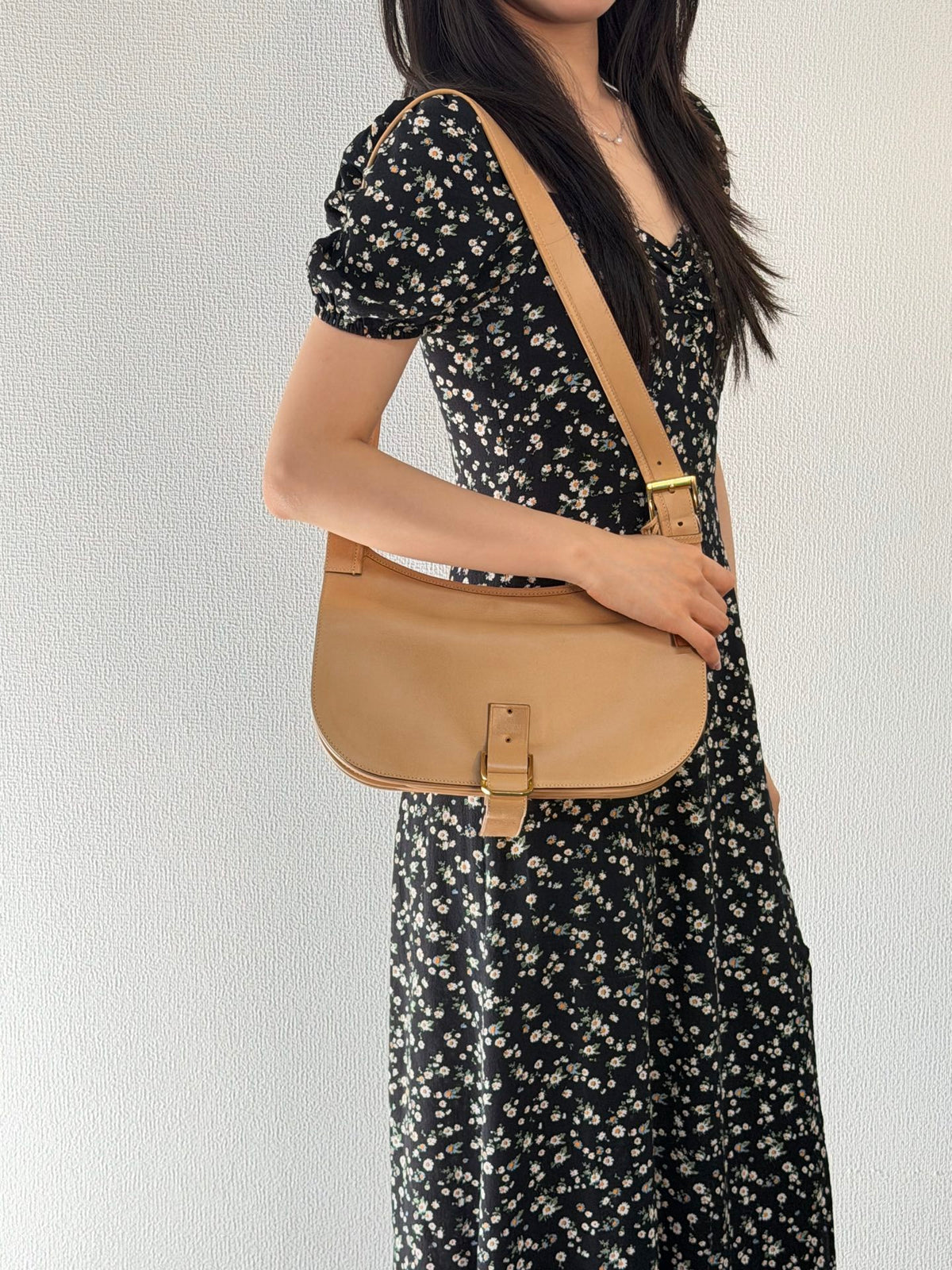 Gucci Vintage Leather Shoulder Bag