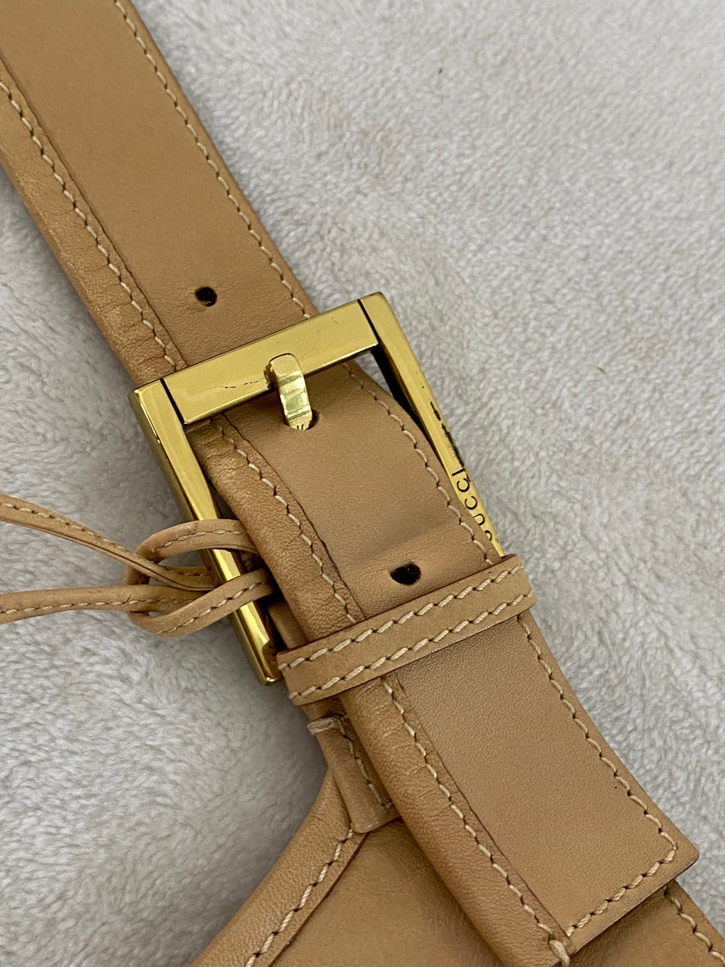 Gucci Vintage Leather Shoulder Bag