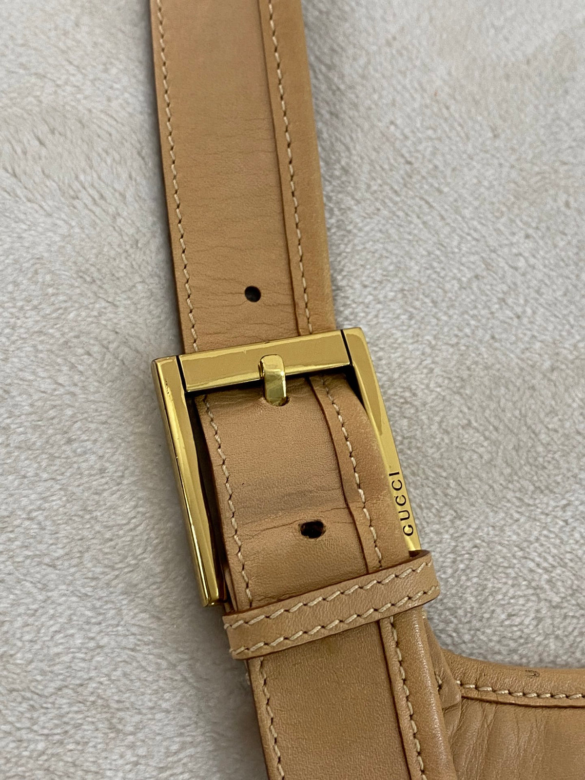 Gucci Vintage Leather Shoulder Bag