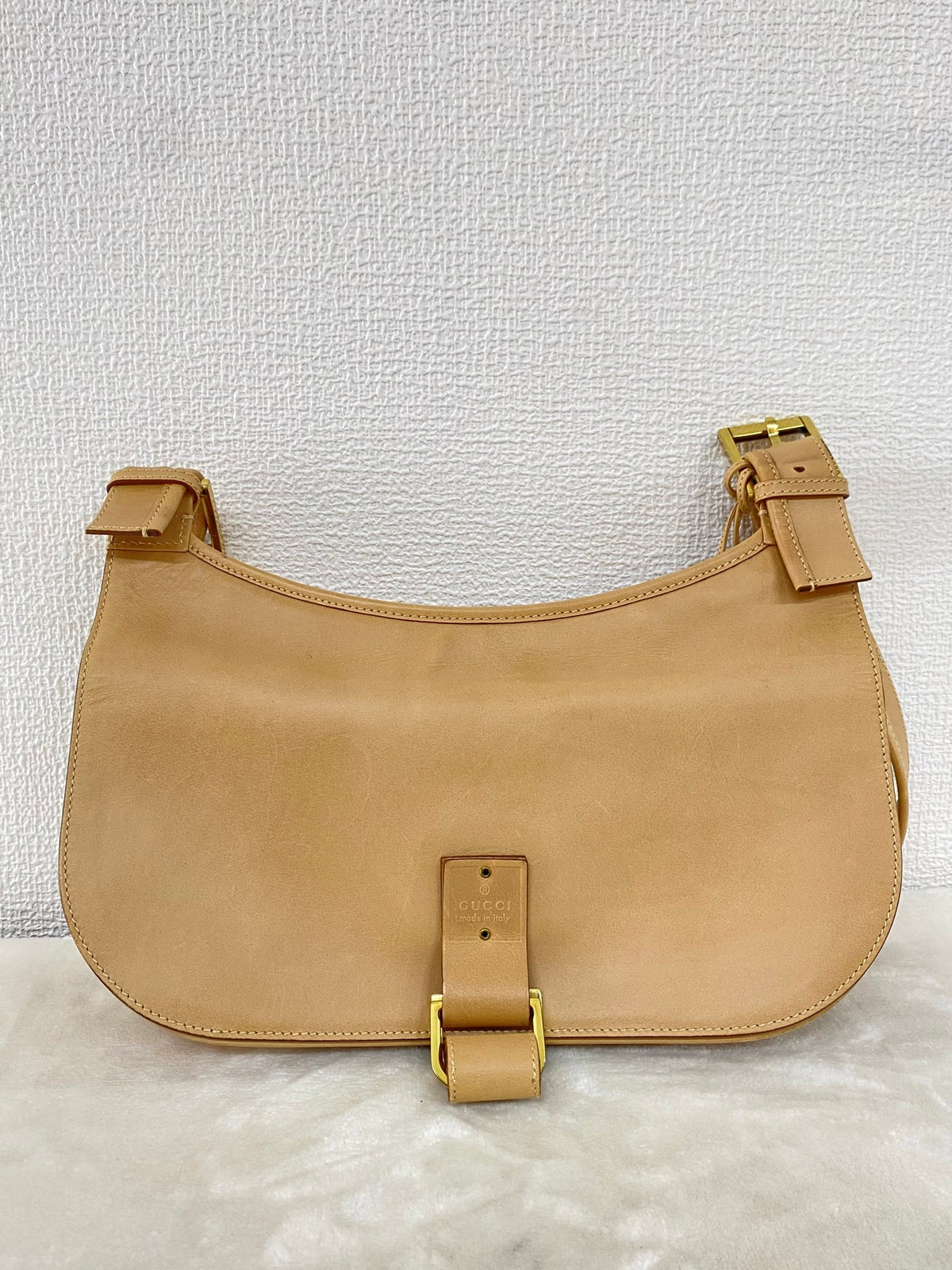 Gucci Vintage Leather Shoulder Bag