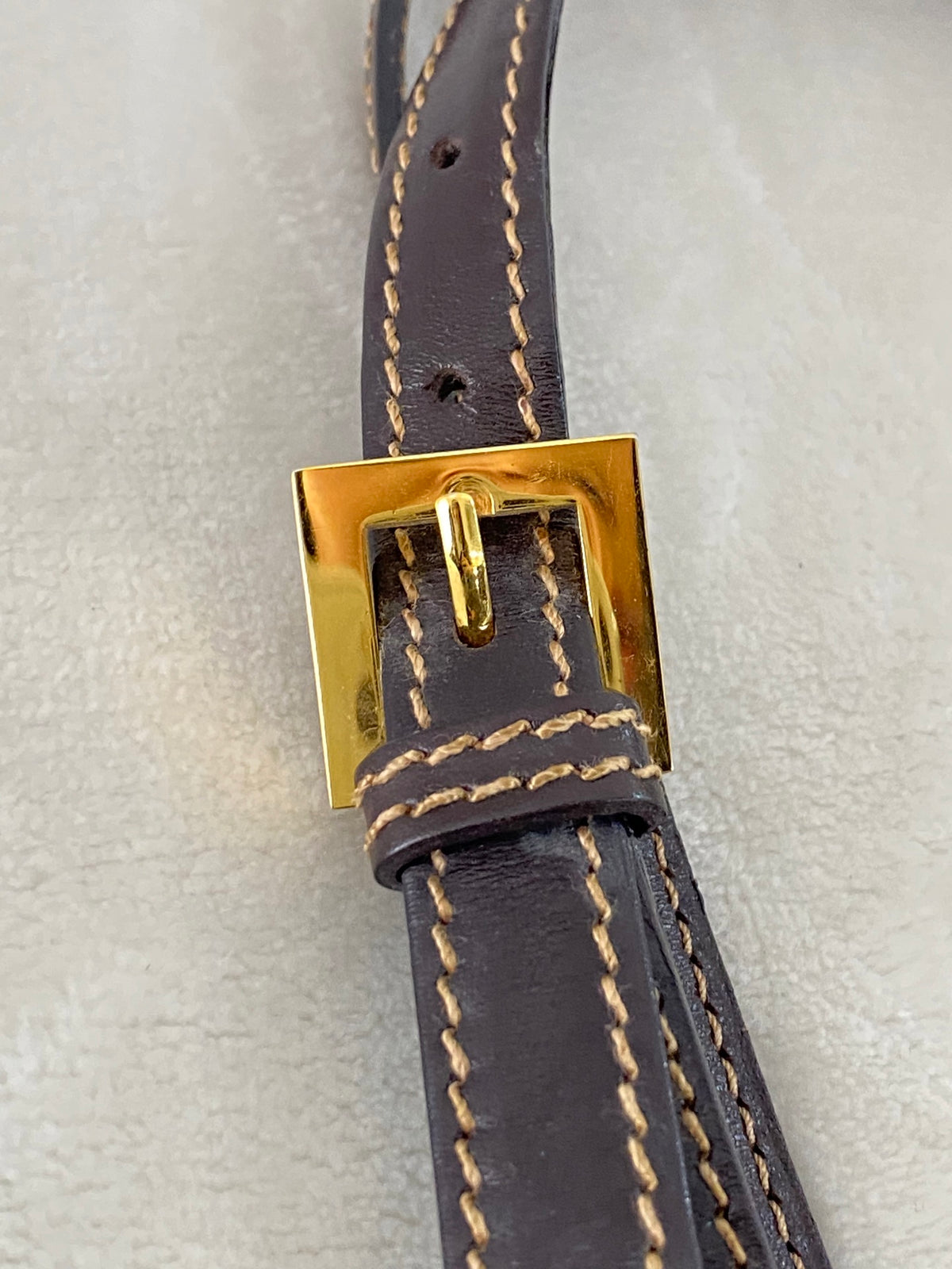 Fendi Vintage Zucca Canvas Leather Shoulderbag