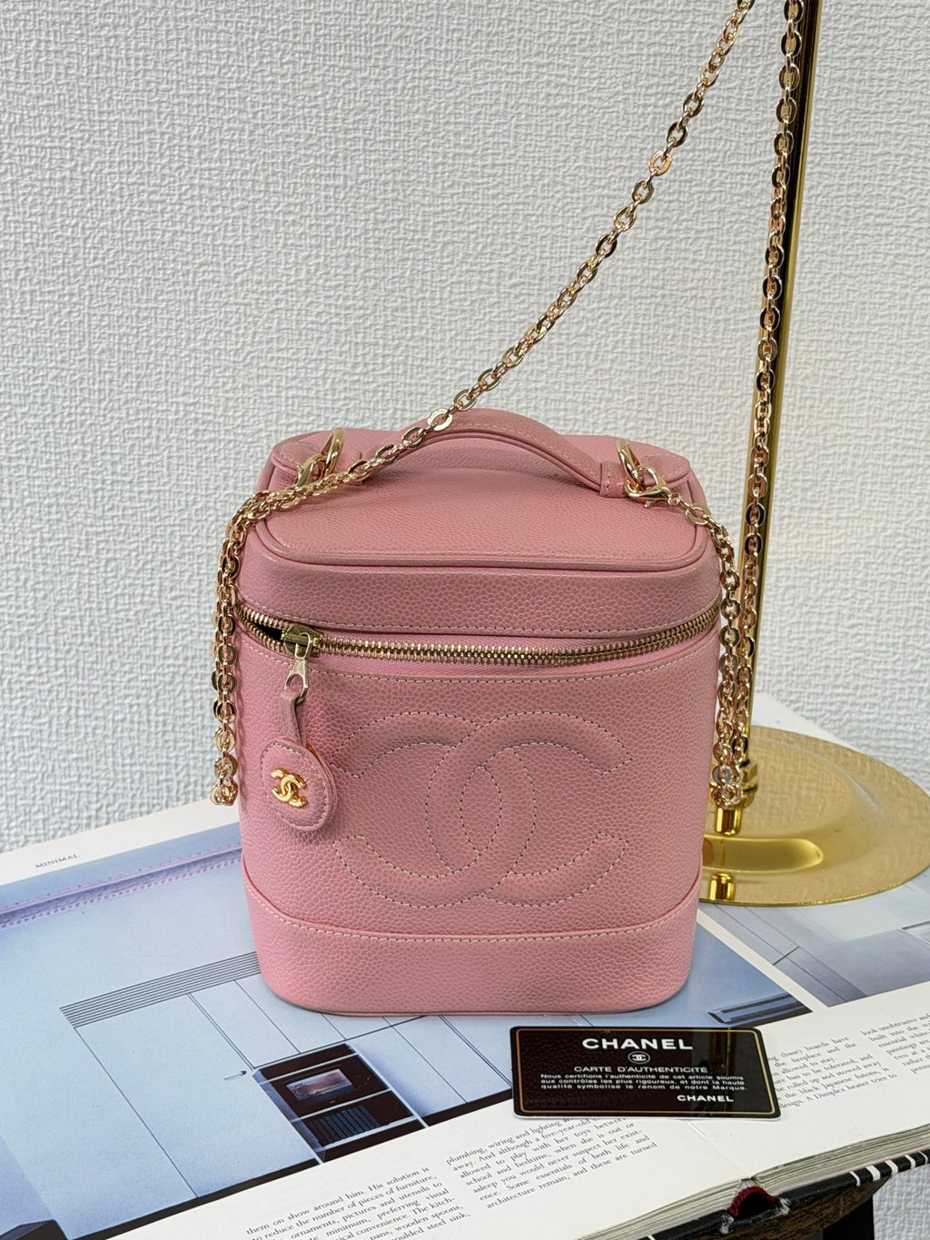 Chanel Timeless Caviar Vanity Case