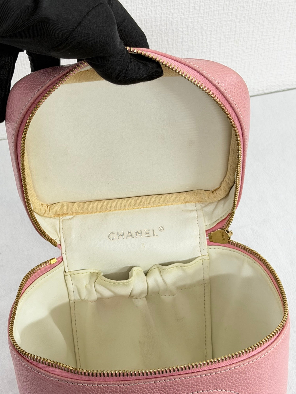 Chanel Timeless Caviar Vanity Case