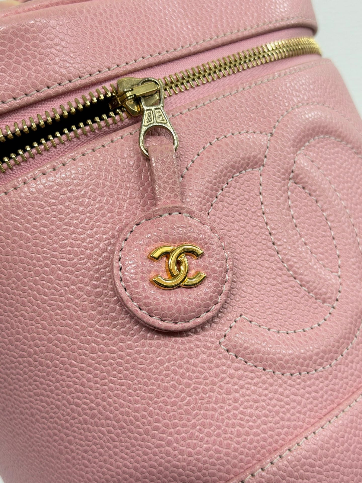 Chanel Timeless Caviar Vanity Case