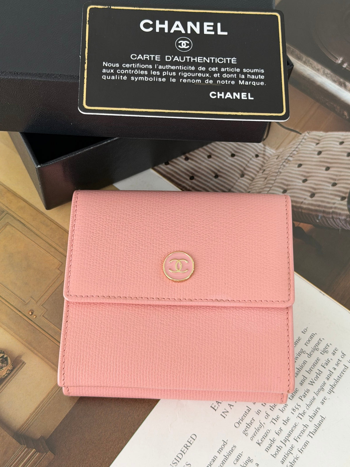 Chanel Caviar Small Flap Wallet