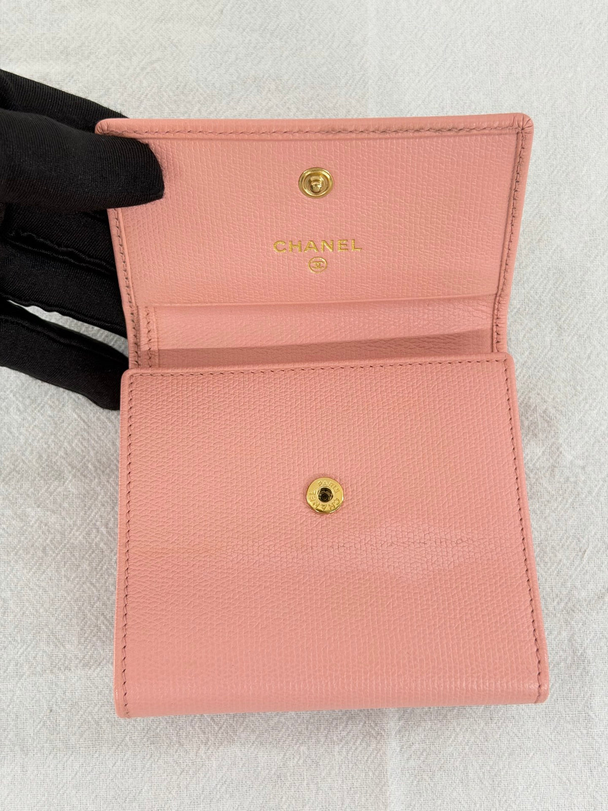 Chanel Caviar Small Flap Wallet
