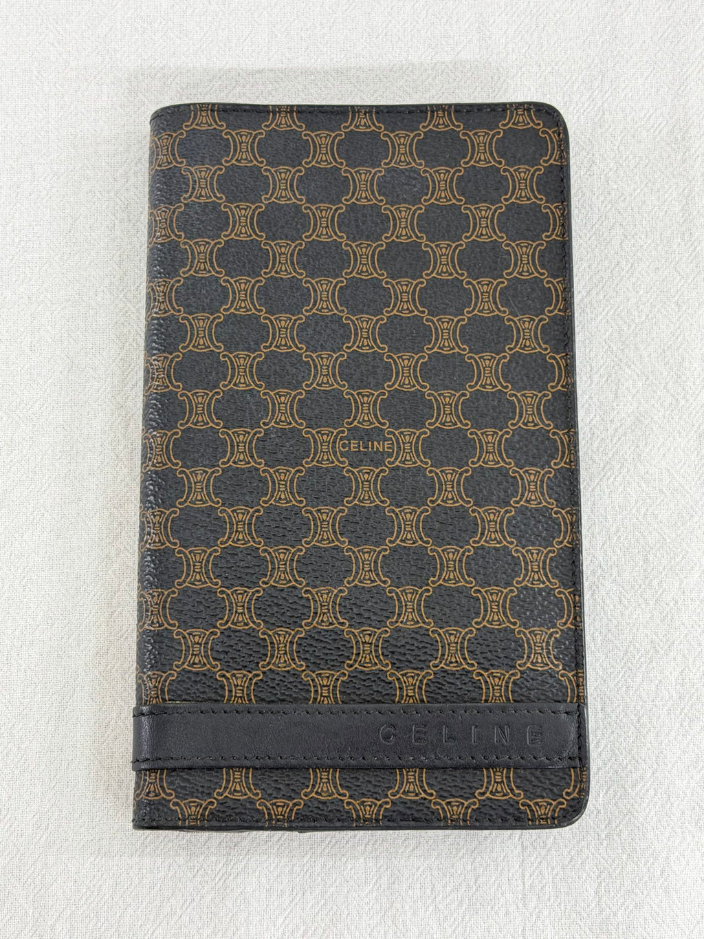 Celine Triomphe Canvas Long Wallet