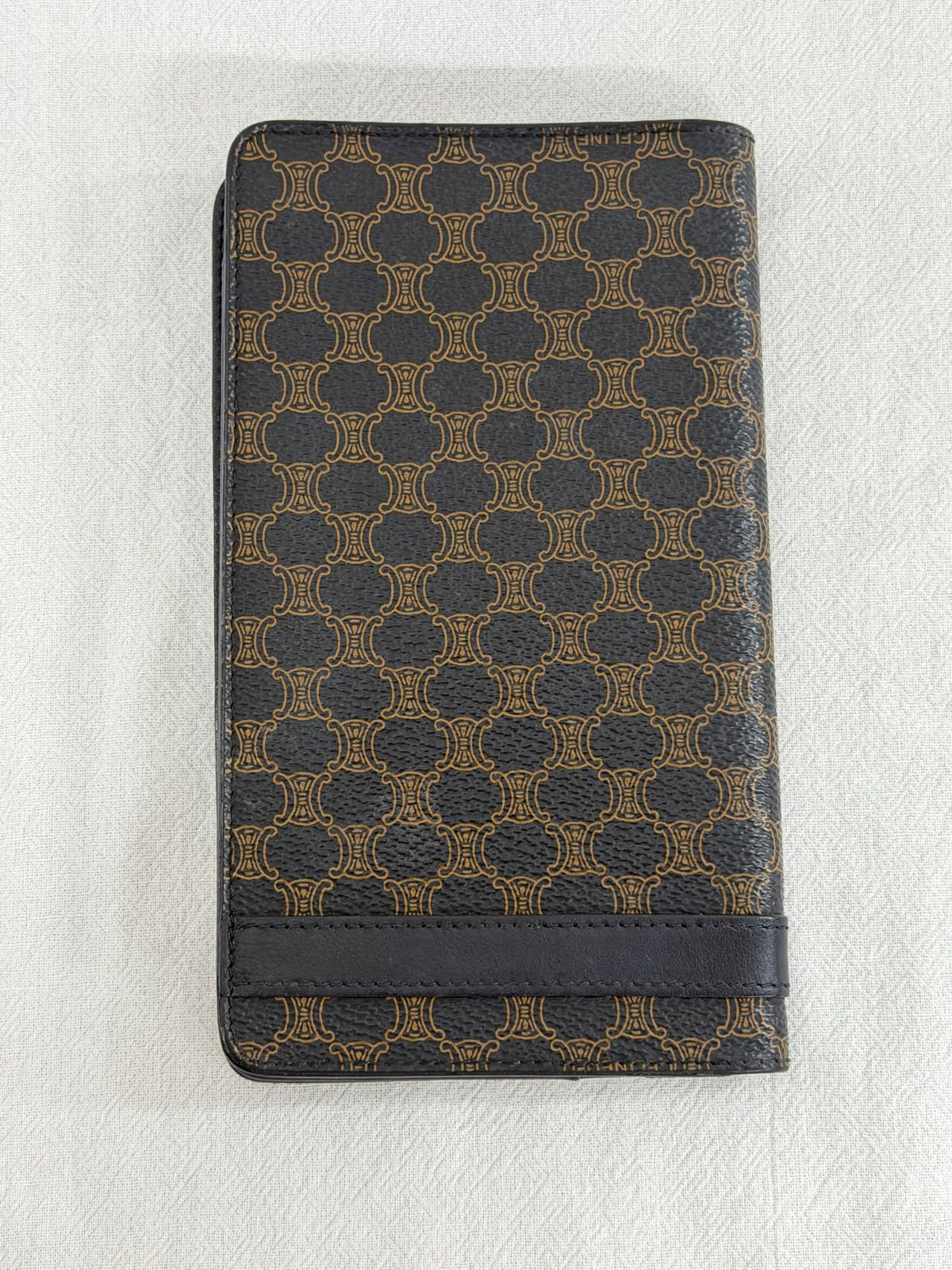 Celine Triomphe Canvas Long Wallet