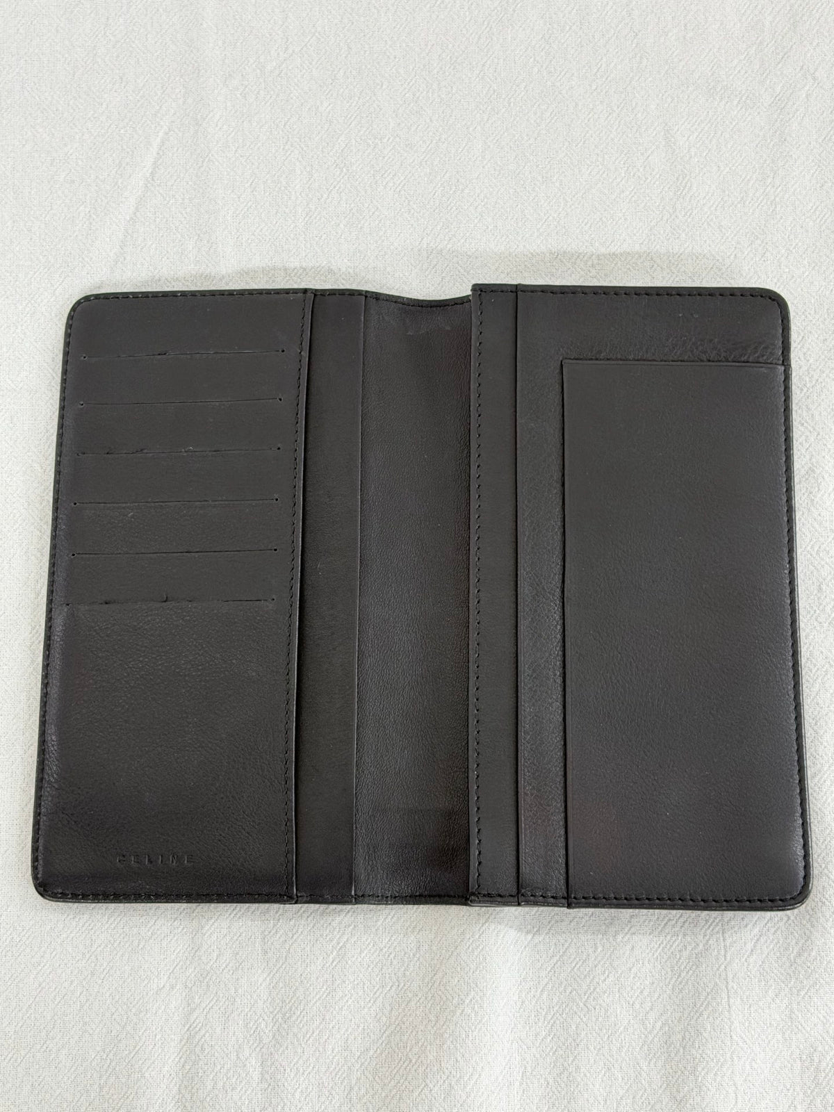 Celine Triomphe Canvas Long Wallet