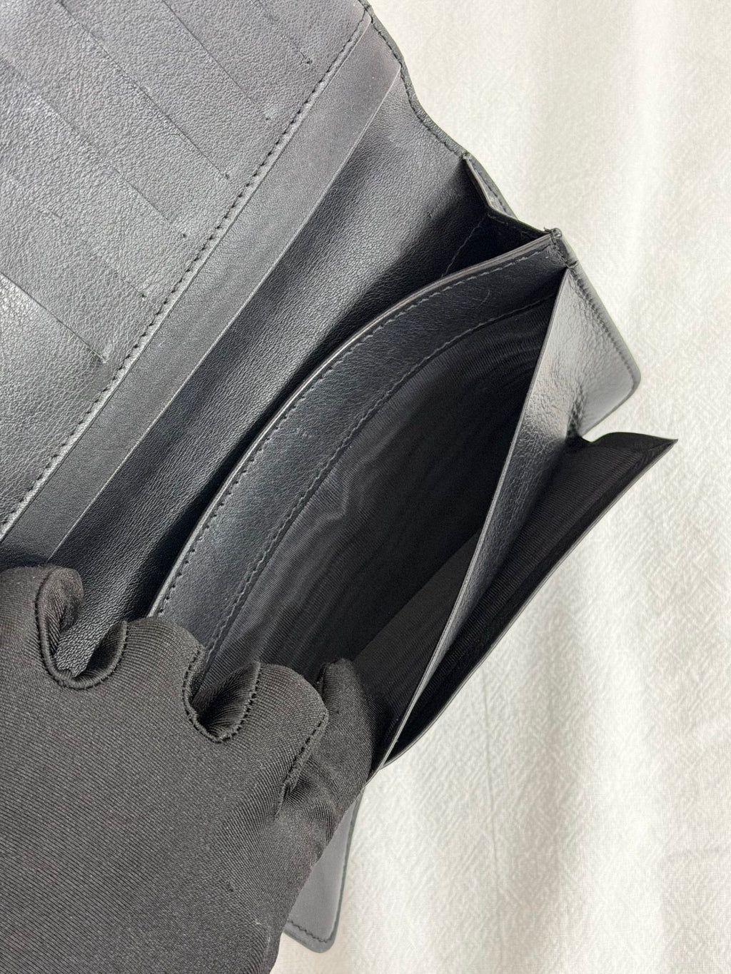 Celine Triomphe Canvas Long Wallet