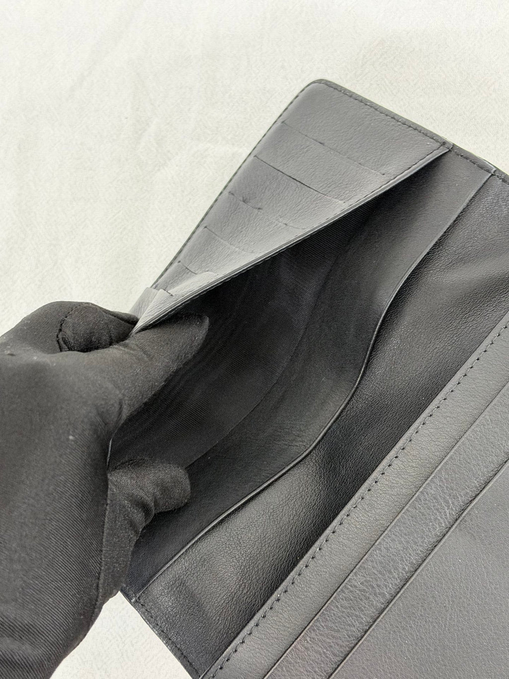Celine Triomphe Canvas Long Wallet