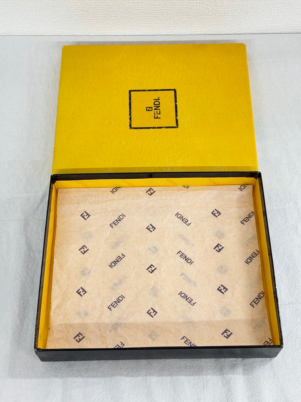 Fendi Zucca Canvas Top Handle Zip Around Wallet Bag