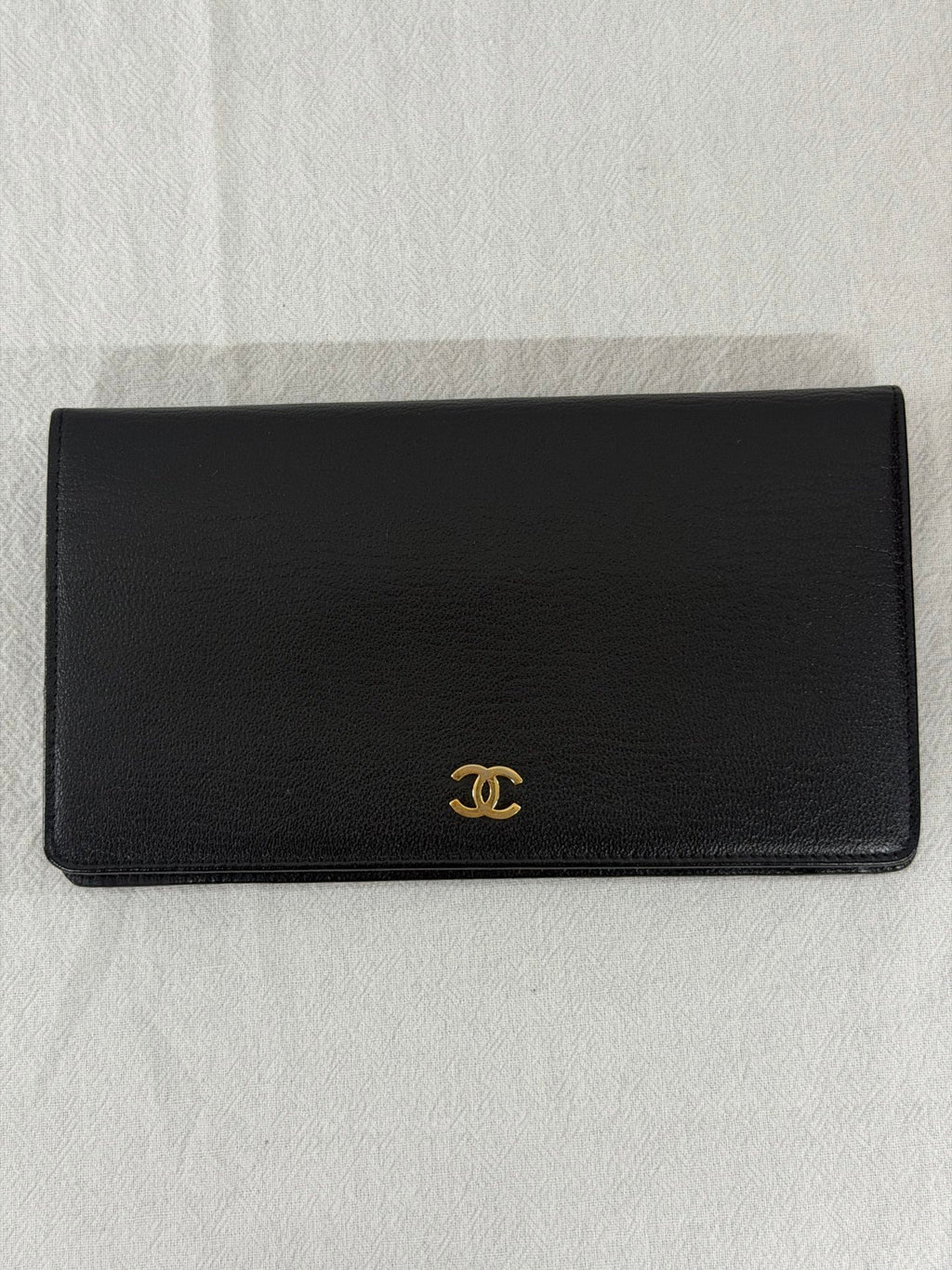 Chanel Vintage Caviar Skin CC Multi Case Long Wallet