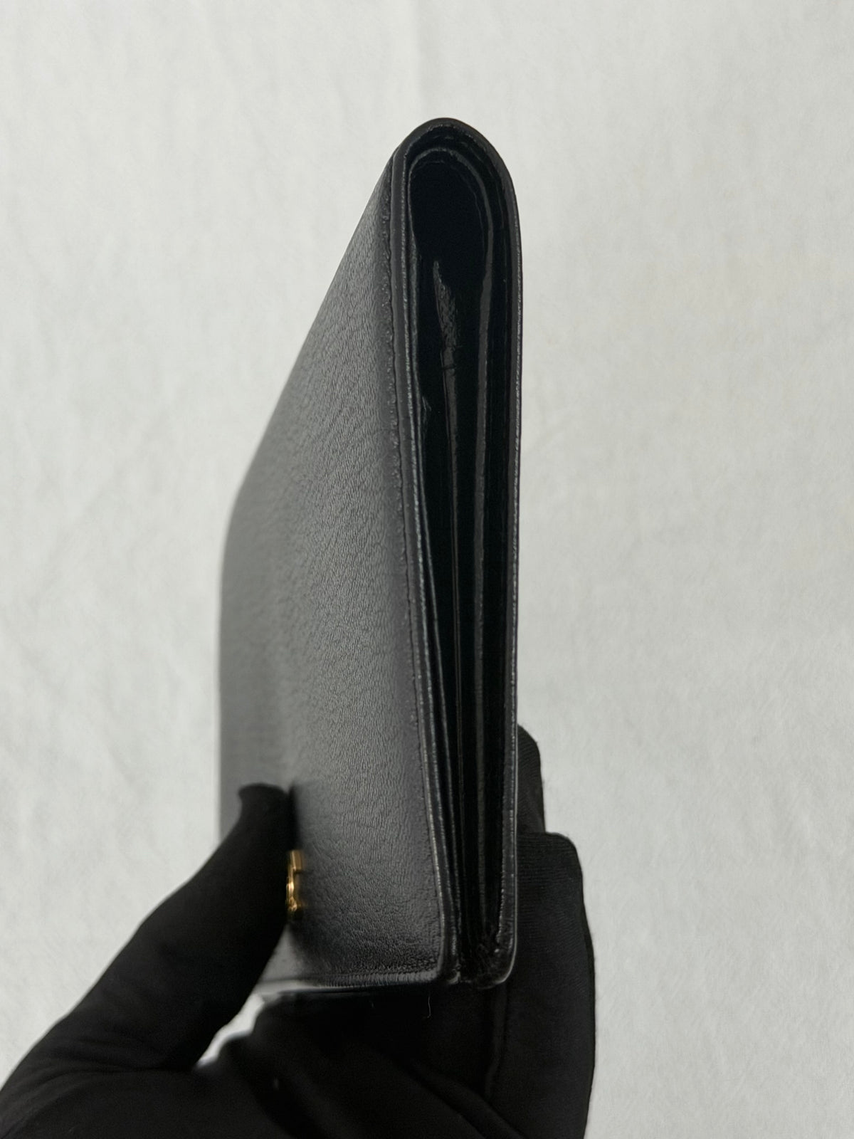 Chanel Vintage Caviar Skin CC Multi Case Long Wallet