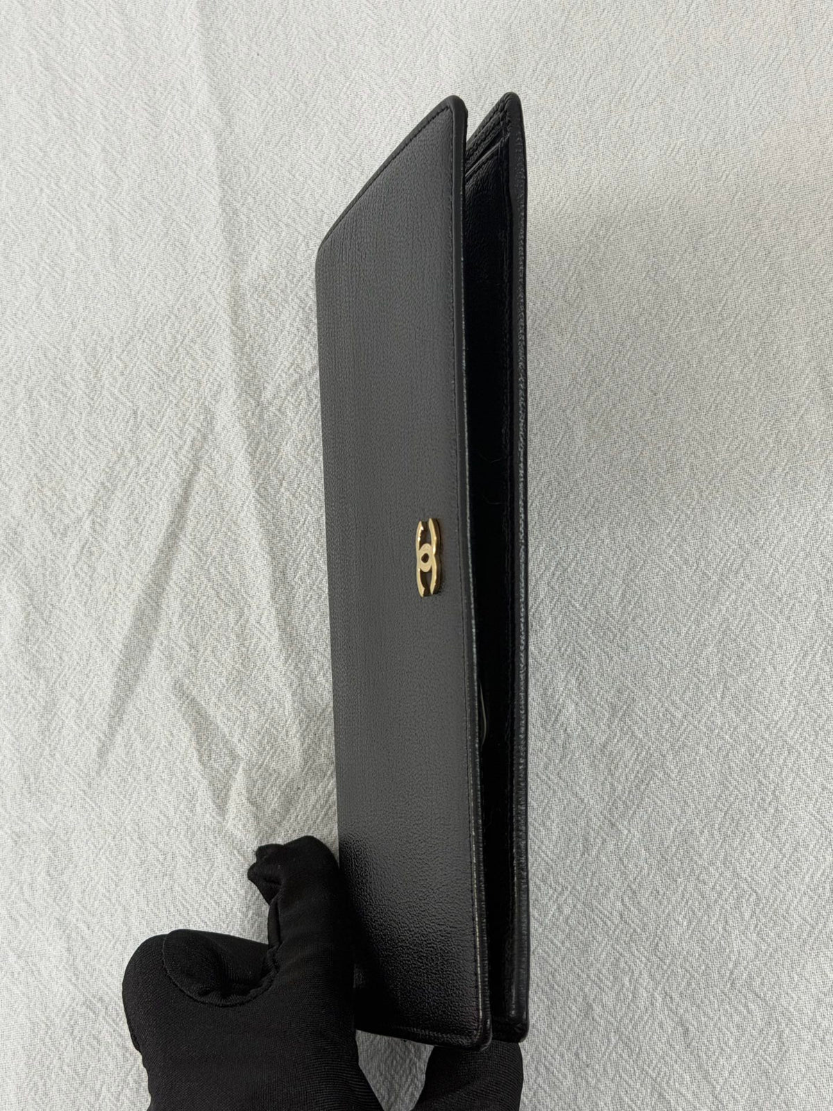 Chanel Vintage Caviar Skin CC Multi Case Long Wallet