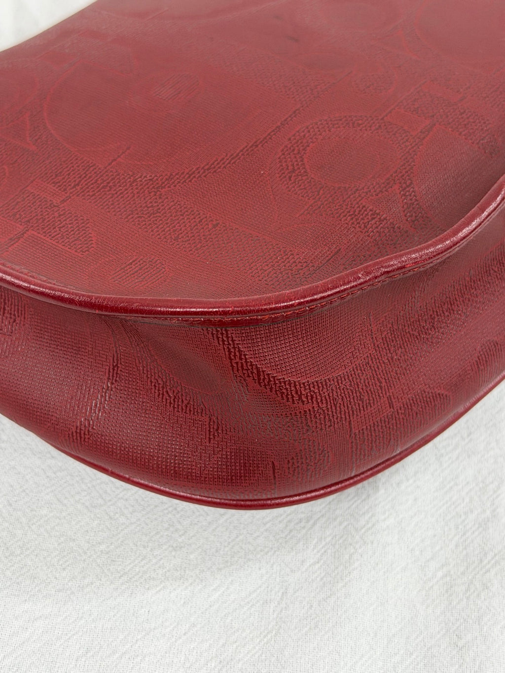 Christian Dior Vintage Trotter Monogram Shoulder Saddle Bag