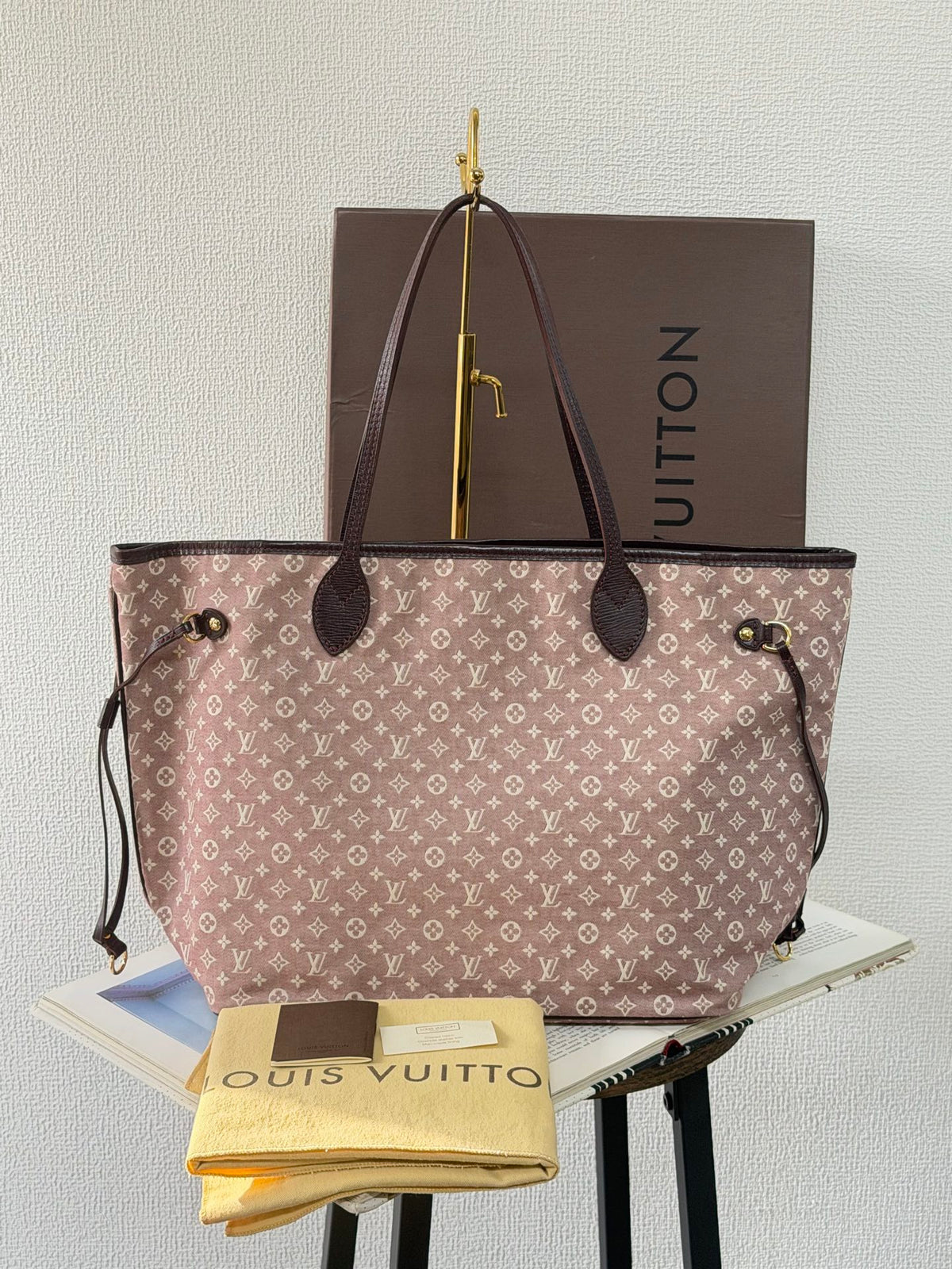 Louis Vuitton Monogram Idylle Neverfull MM Sepia