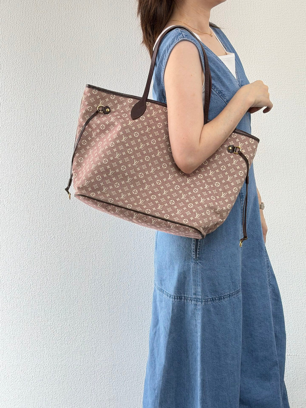 Louis Vuitton Monogram Idylle Neverfull MM Sepia