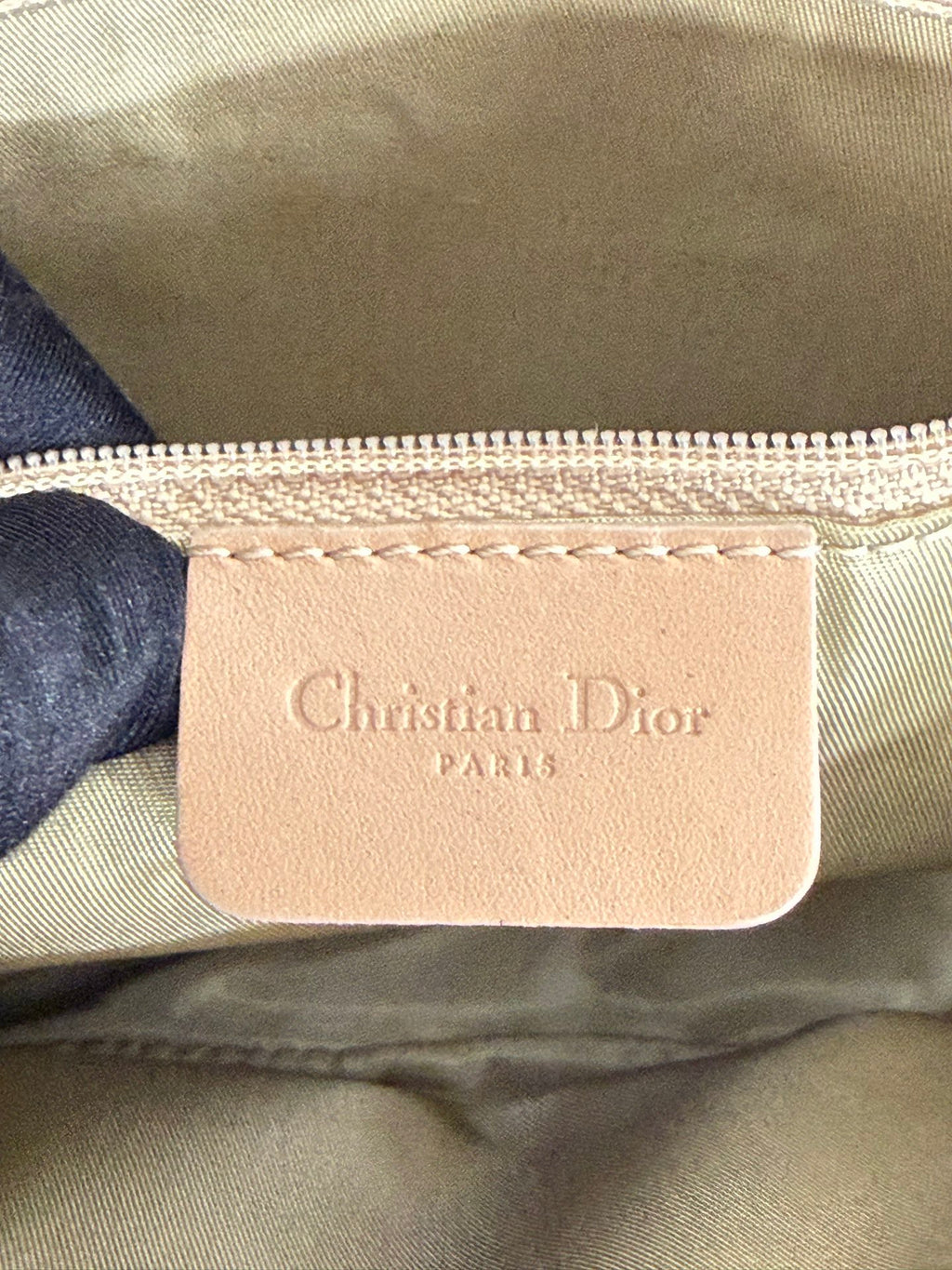 Christian Dior Vintage Denim Malice Shoulder Bag