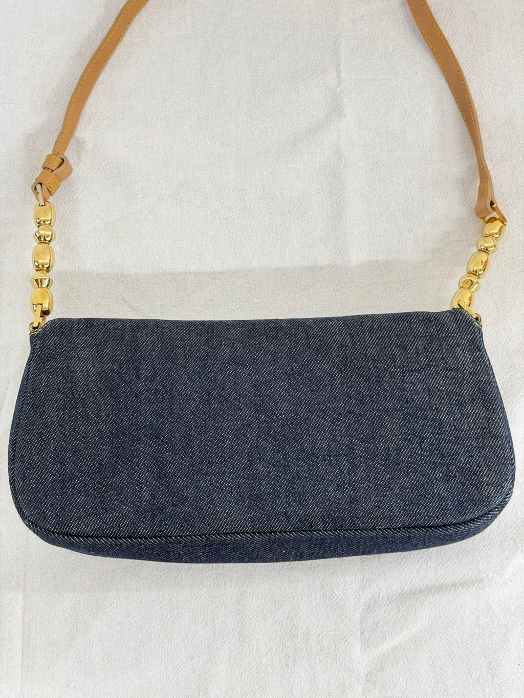 Christian Dior Vintage Denim Malice Shoulder Bag