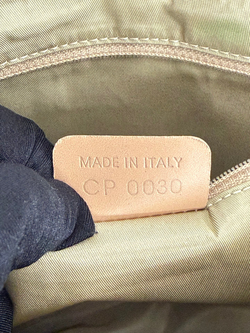 Christian Dior Vintage Denim Malice Shoulder Bag