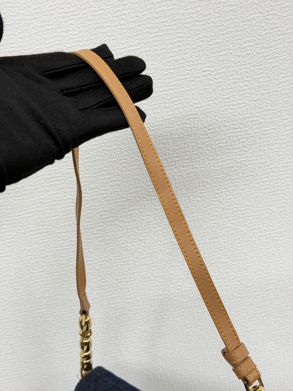 Christian Dior Vintage Denim Malice Shoulder Bag