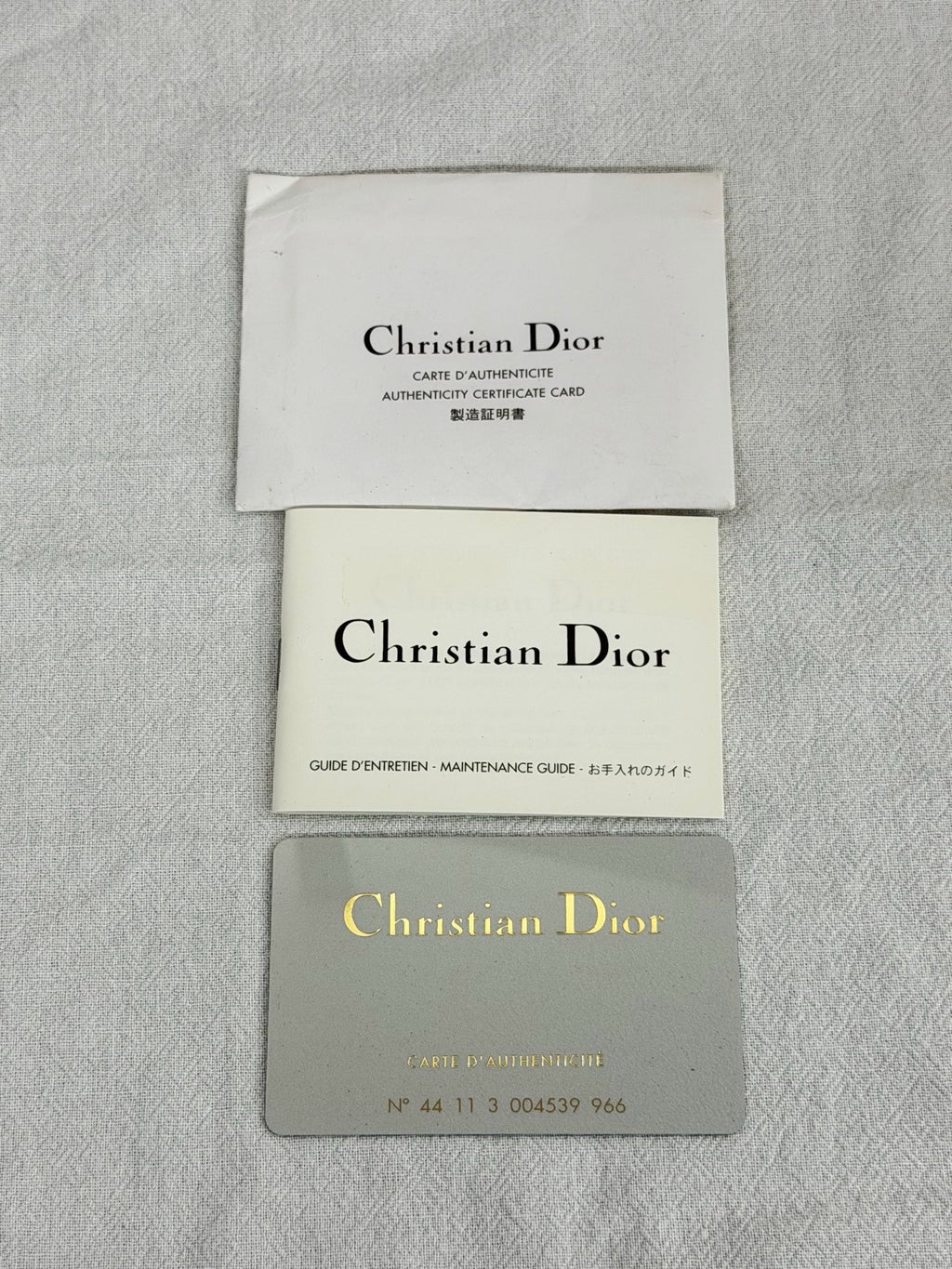 Christian Dior Vintage Denim Malice Shoulder Bag
