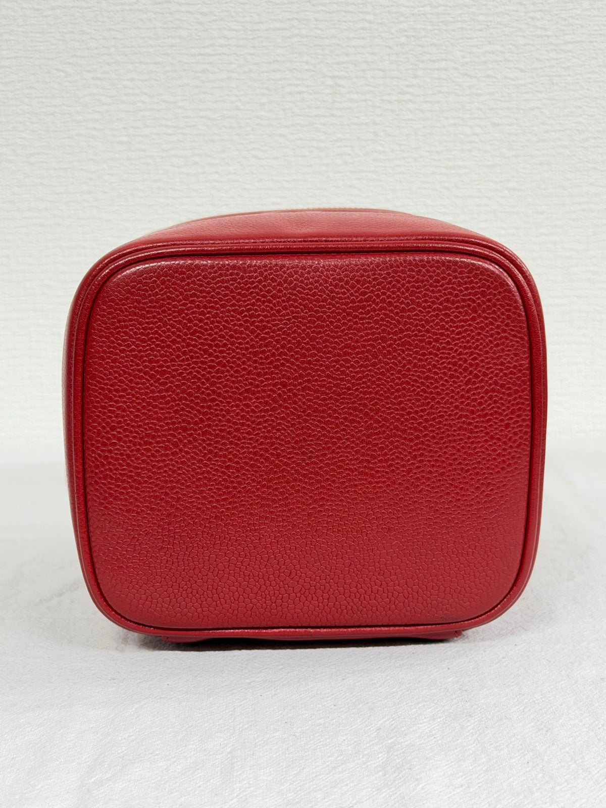 Chanel Vintage Caviar Skin CC Vanity Case Bag