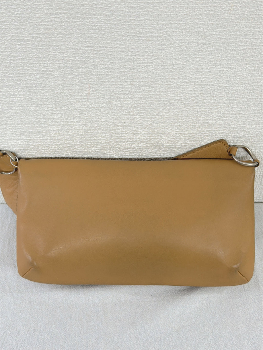 Chanel Vintage Chocolate Bar 2.55 Matte Silver Hardware Shoulder Bag Beige
