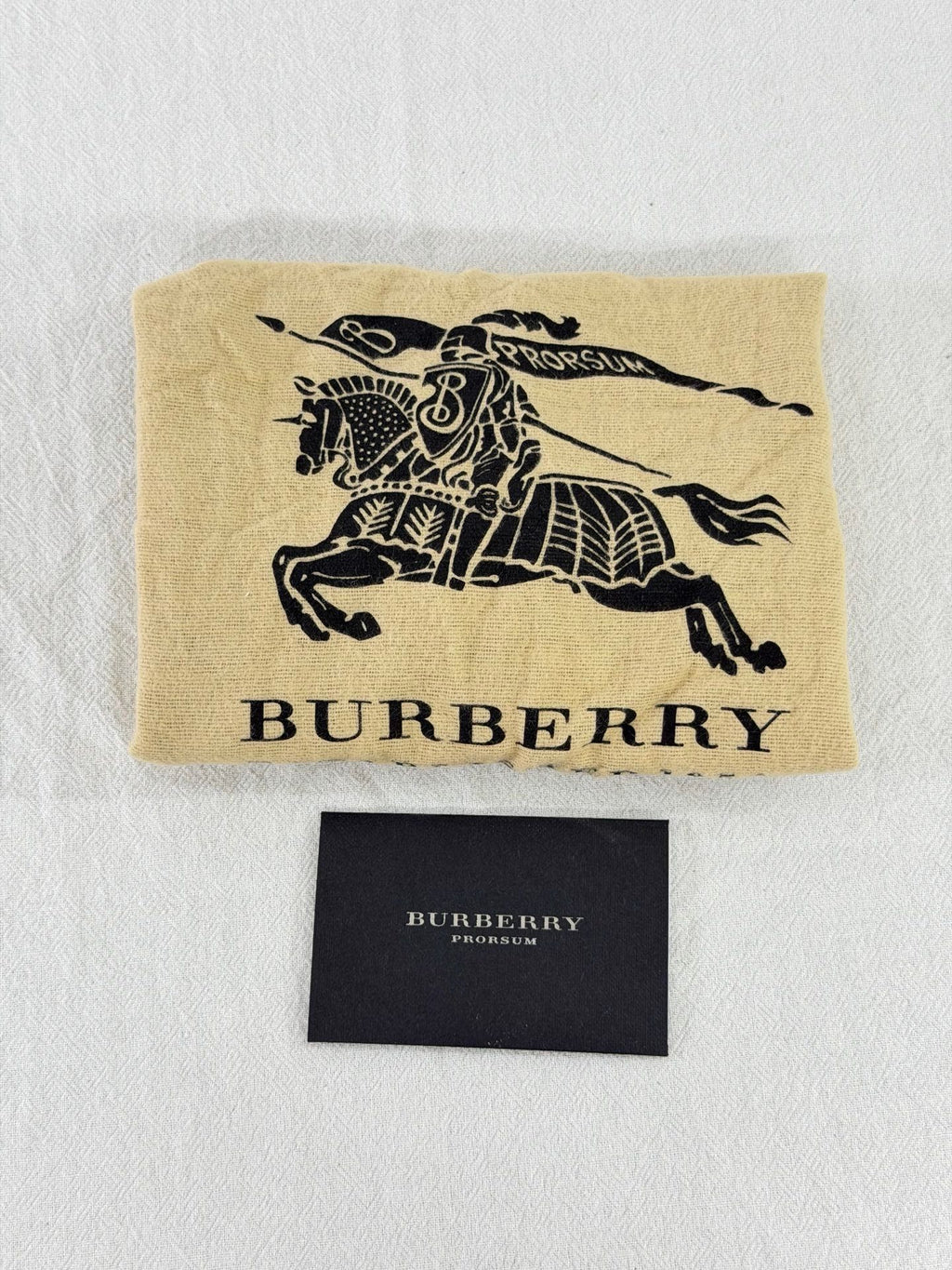 Burberry Derby Calfskin Small Square Buckle Belt Bag Tan Black