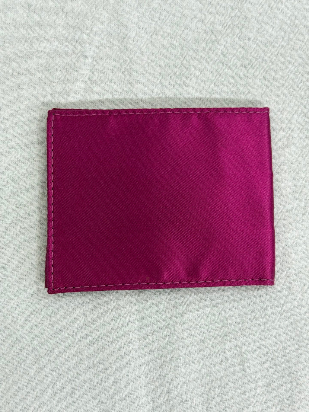Gucci Vintage Satin Bamboo Two-Way Mini Bag Fuchsia
