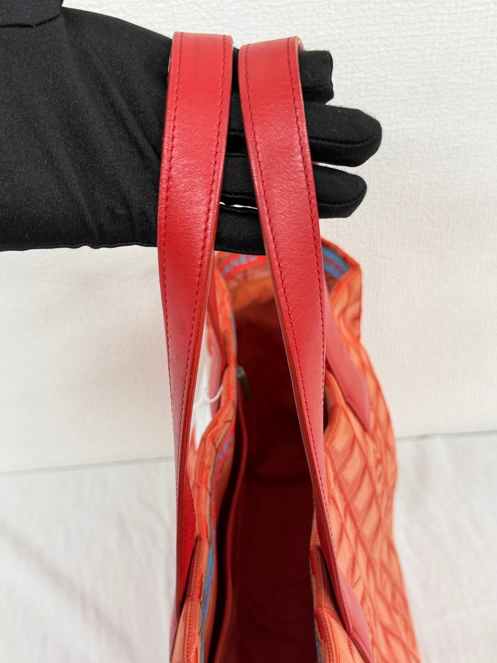 Chanel New Travel Line Tote MM Red