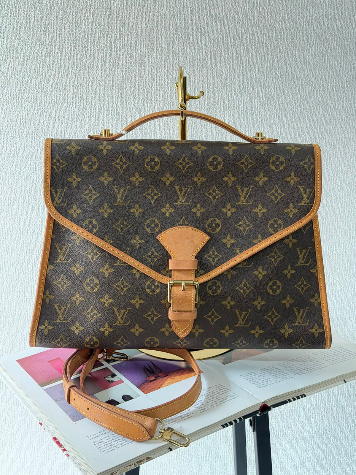 Louis Vuitton Monogram Beverly 41 Briefcase Bag