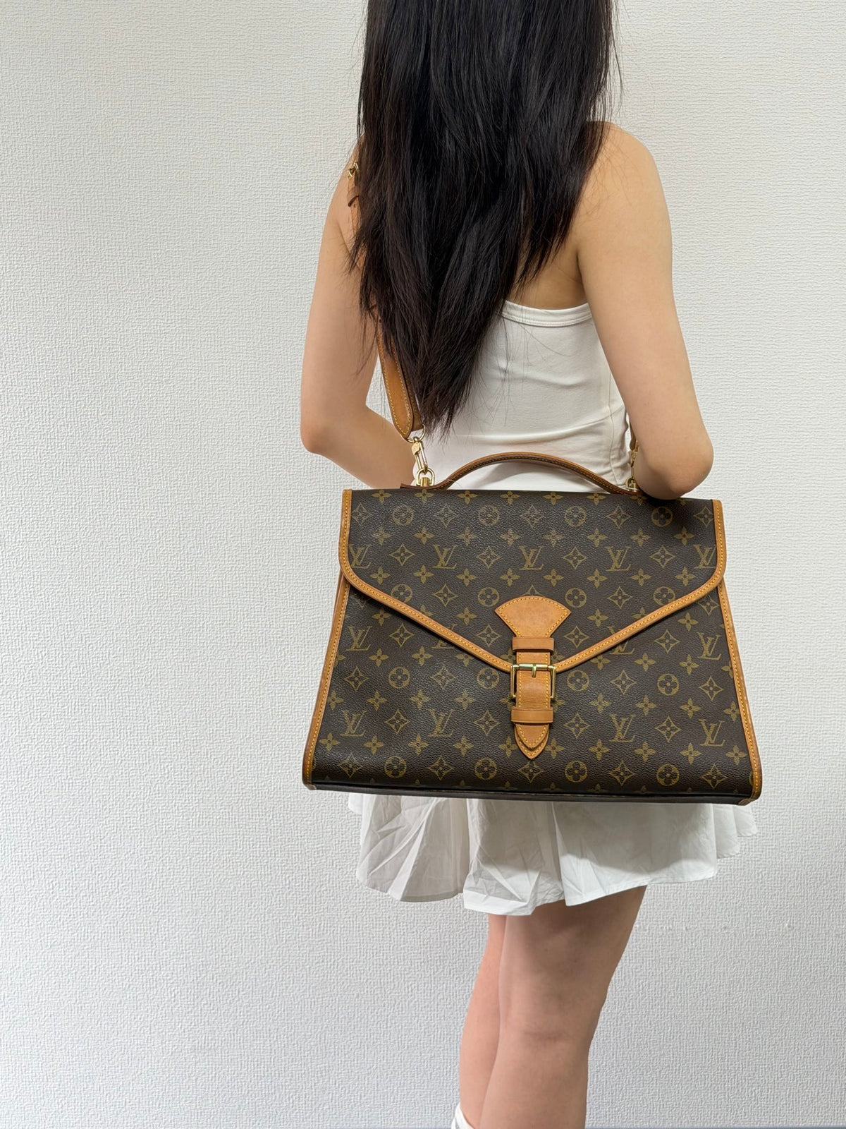 Louis Vuitton Monogram Beverly 41 Briefcase Bag