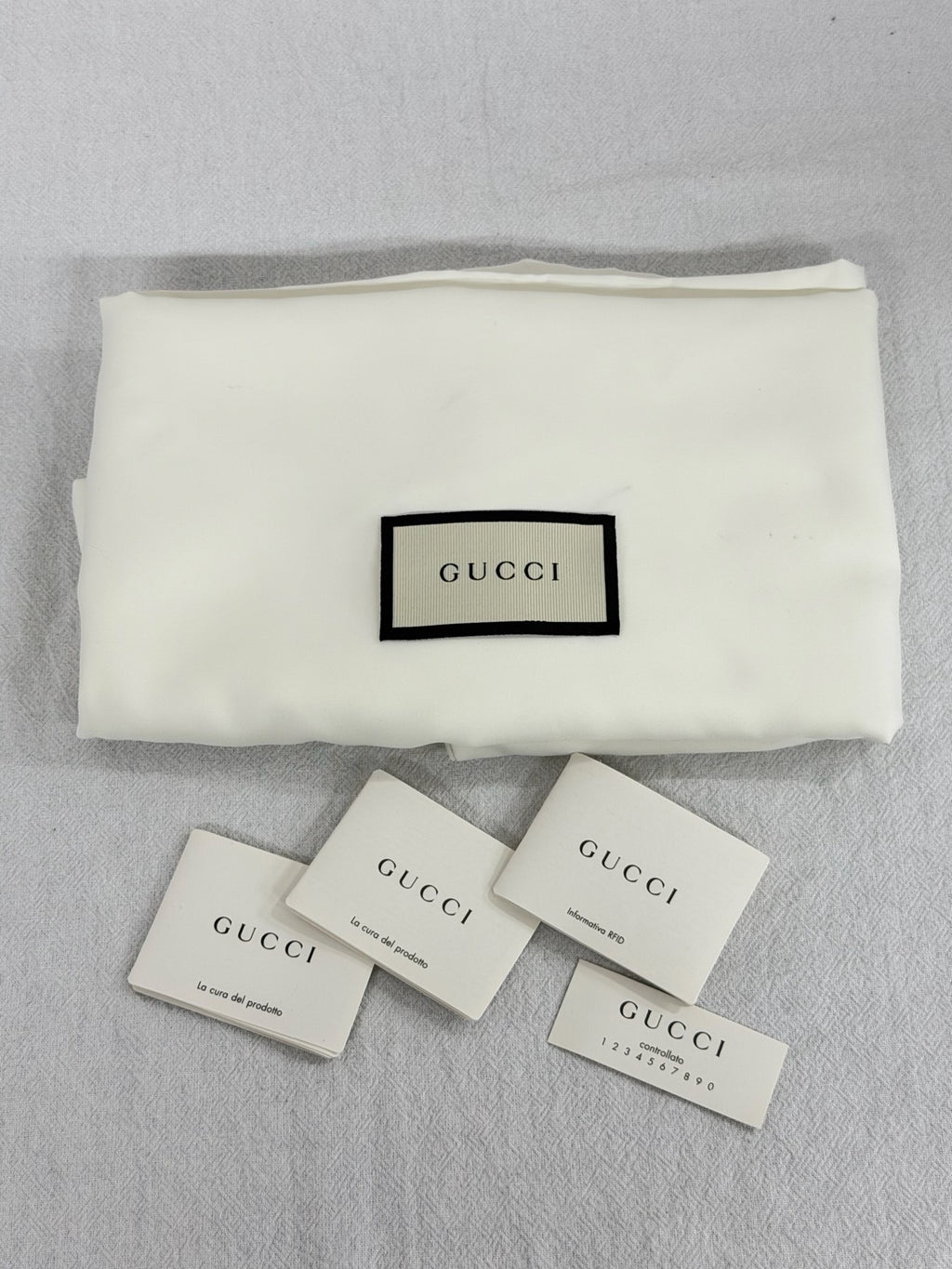 Gucci Children's Floral Dog Print Canvas Tote Bag Mint Green