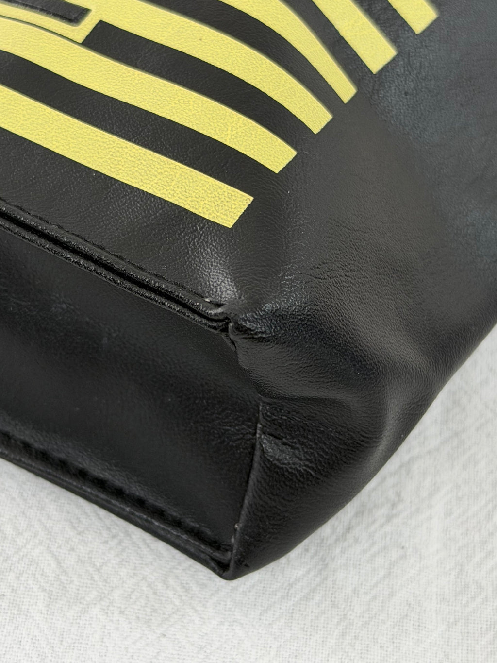 Fendi Vintage Fazzuolo Striped Canvas Mini Tote Bag